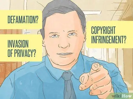 Защита от исков об ответственности в качестве издателя Шаг 2