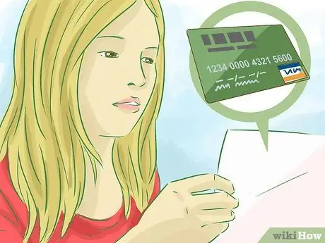 Получите кредитную карту без кредита Шаг 7