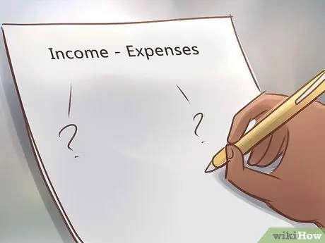 Создание переходного бюджета, шаг 1