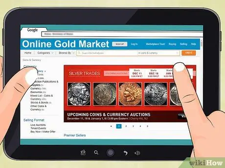 Обменять золотые монеты на наличные, шаг 6