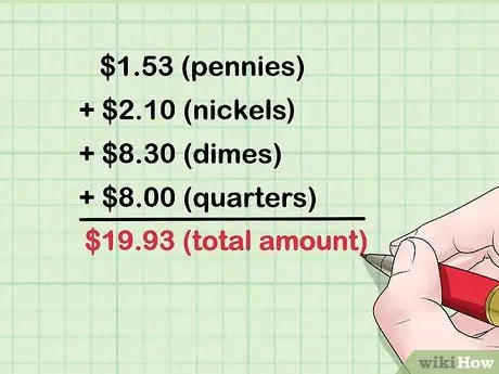 Подсчет монет Шаг 9