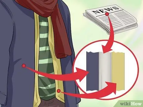 Согрейтесь холодными зимними ночами, если вы бездомный Шаг 2