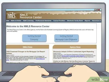 Получение подтверждения лицензии инициатора ипотечного кредита в Калифорнии Шаг 2