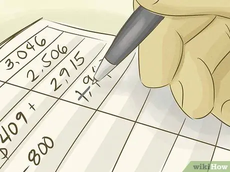 Сбалансируйте чековую книжку Шаг 8