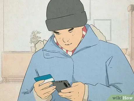 Оплата аренды кредитной картой в Канаде Шаг 1