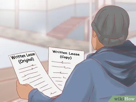 Узнайте, является ли повышение арендной платы незаконным Шаг 1