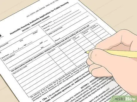 Получите помощь при аренде, шаг 2