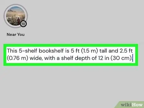 Разместите предложение на WeShare Step 16