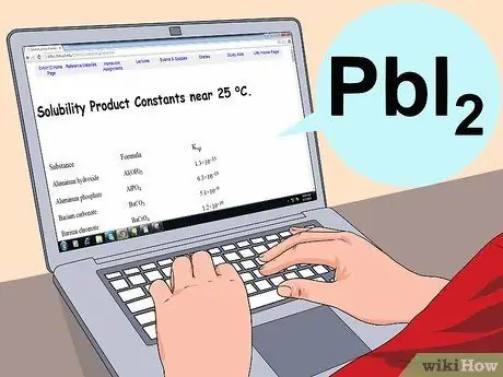 Шаг 10 определения растворимости