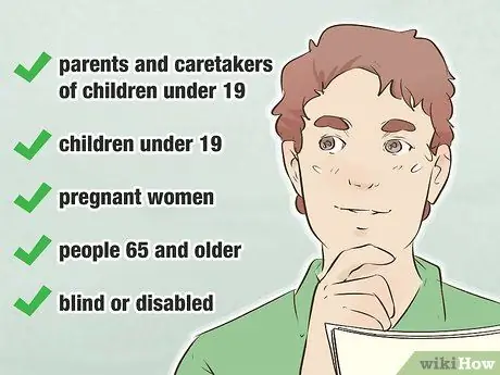 Подать заявку на участие в программе Medicaid в Грузии Шаг 1