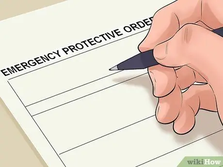 Получите аварийный защитный приказ Шаг 8