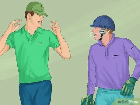 Сани в крикете, но не оскорбления Шаг 1