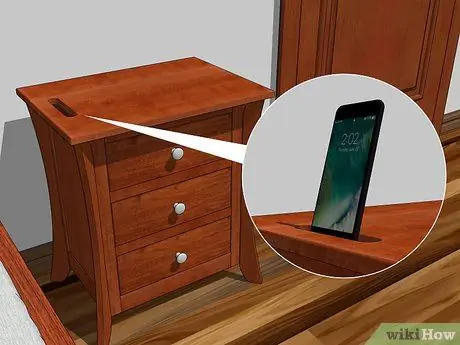 Выберите тумбочку Шаг 1