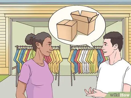 Получите бесплатные коробки для перемещения Шаг 7