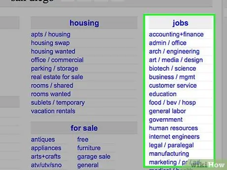 Ответить на объявление о вакансии на Craigslist Шаг 2