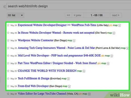 Ответить на объявление о вакансии на Craigslist Шаг 3