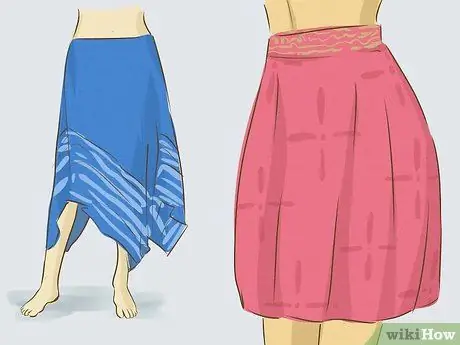 Повторное использование старых сари, шаг 2