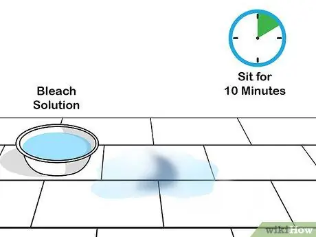 Удаление чернил с деревянного пола Шаг 12