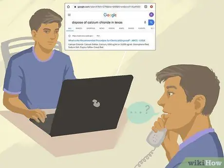 Утилизация хлорида кальция Шаг 1