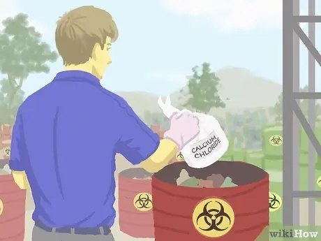 Утилизация хлорида кальция Шаг 2