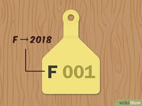 Напишите бирки для ушей крупного рогатого скота Шаг 7