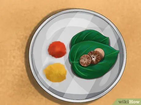 Сделайте Халди Кумкум Шаг 2