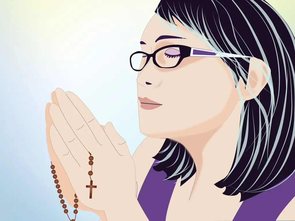 Как молиться Деве Марии: 4 шага (с иллюстрациями)