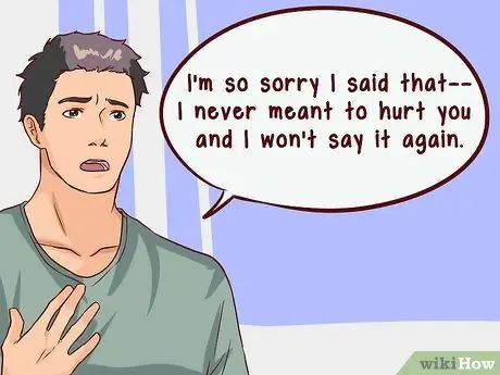 Извинитесь перед девушкой, которую вы случайно оскорбили Шаг 5