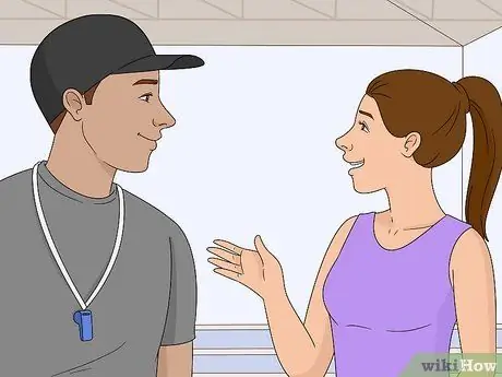 Получите имя капитана группы поддержки, шаг 10