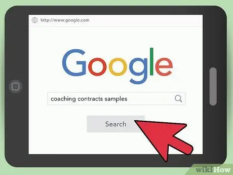 Составьте коучинговый контракт Шаг 1