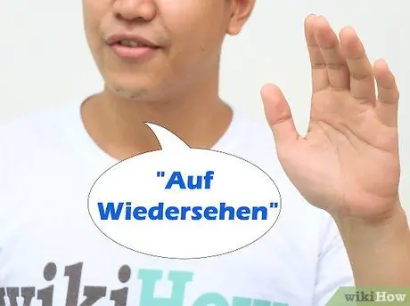 Попрощайтесь по-немецки Шаг 1