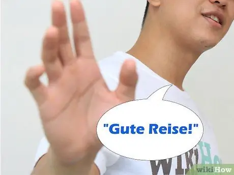 Say Goodbye in German Step 12