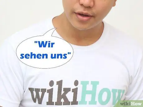 Say Goodbye in German Step 5