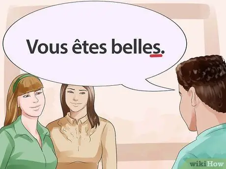 Скажи, что ты красивая по-французски Шаг 3