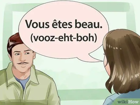 Скажи, что ты красивая по-французски Шаг 6