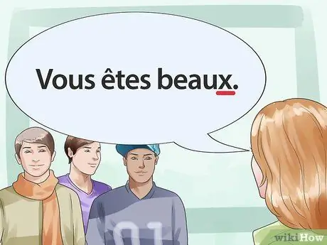 Скажи, что ты красивая по-французски Шаг 7