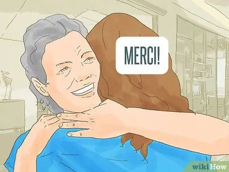 Сказать спасибо по-французски Шаг 1