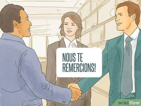 Сказать спасибо по-французски Шаг 8