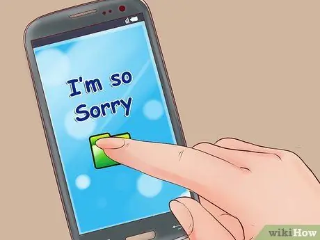 Заставьте парня, который злится на вас, снова понравиться вам с помощью текста, шаг 4