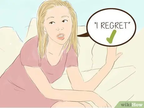 Извинитесь после спора Шаг 3