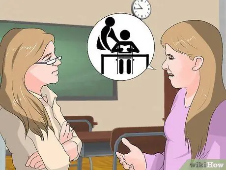 Разберитесь с учителем, который вам не нравится, шаг 3