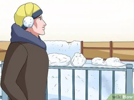 Сделать снег Шаг 1