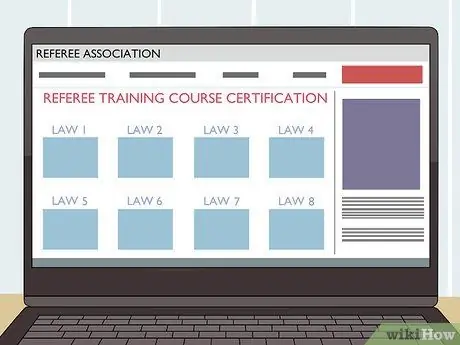 Стать футбольным рефери Шаг 3