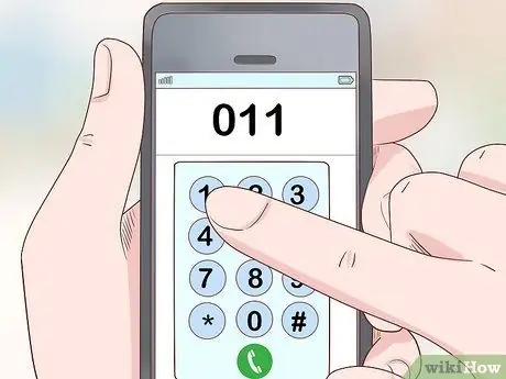 Позвоните в Южную Африку Шаг 2