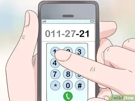 Позвоните в Южную Африку Шаг 4