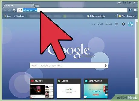 Подтвердите свою кредитную карту на Freelancer Шаг 1