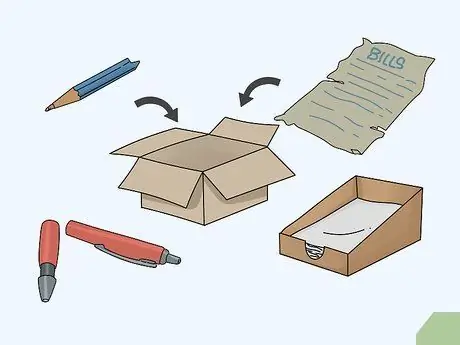 Избавьтесь от беспорядка в домашнем офисе, шаг 2