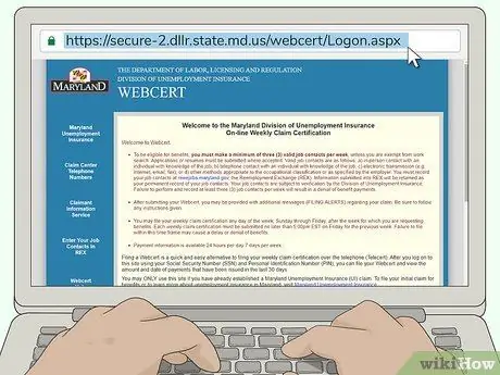 Заявление о безработице в Мэриленде Шаг 17