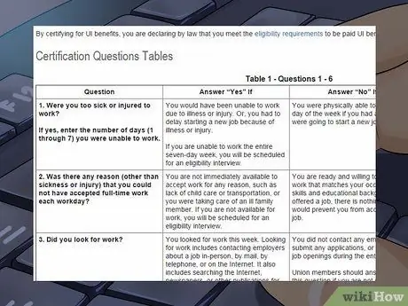 Получите пособие по безработице в Калифорнии Шаг 9