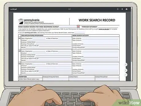 Заявление о безработице в Пенсильвании Шаг 13